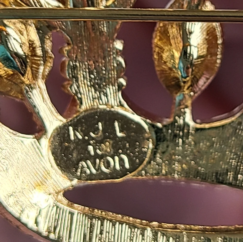 Kenneth Jay Lane For Avon Crown Brooch